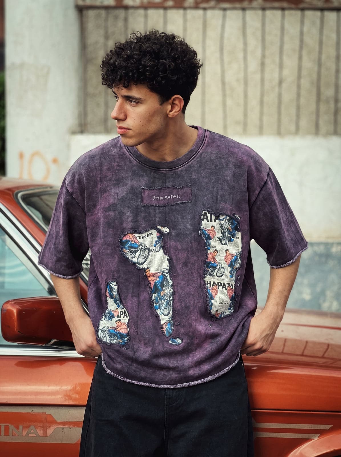 Shapatar Tee / Purple